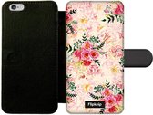 Wallet case - geschikt voor iPhone 6s Plus - Floral N°4