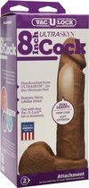 8 Inch ULTRASKYN Cock - Caramel - Realistic Dildos - Strap On Dildos