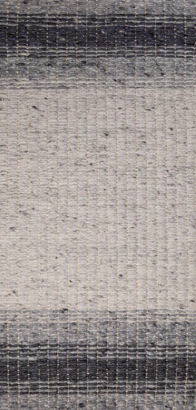 Varenna Black Vloerkleed - 170x240  - Rechthoek - Laagpolig,Structuur Tapijt - Industrieel - Grijs, Wit, Zwart