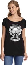 The Mandalorian Dames Tshirt -S- This Is The Way Zwart