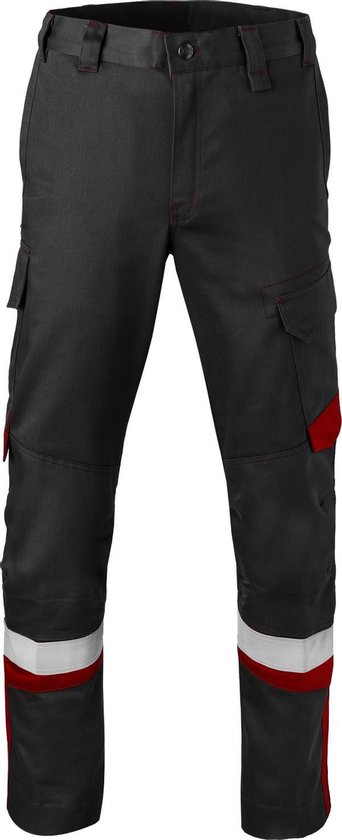 Brandvertragende broeken HaVeP 80340 Werkbroek Zwart/RoodNL:48 BE:42 |  bol.com