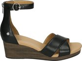 UGG EUGENIA W - Volwassenen Sandalen met hakDames Sandalen - Kleur: Zwart - Maat: 42