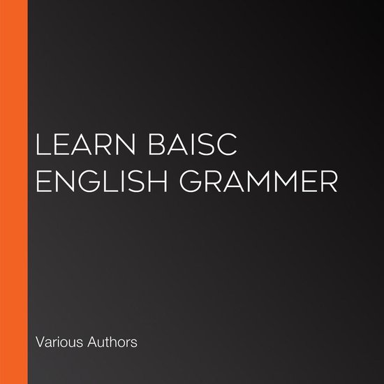 Learn Basic English Grammar - cover