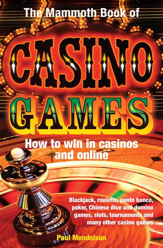 The Mammoth Book of Casino Games - cover