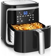 Igan Frina - Hetelucht Friteuse - Timer - 7 Liter - LED Touchscreen - Zwart