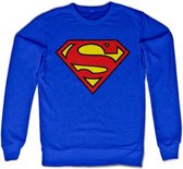 DC Comics Superman Sweater/trui -L- Shield Blauw