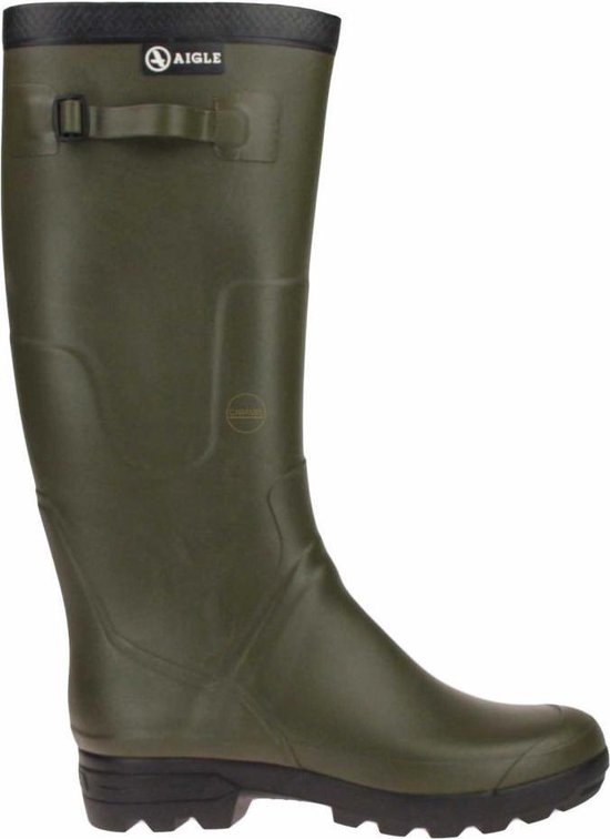 Aigle Benyl M Kaki Rubberlaarzen