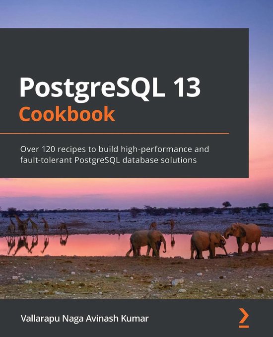 PostgreSQL 13 Cookbook - cover