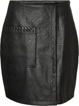 Noisy may Rok Nmhaisley  Hw Short Wrap Skirt 27015726 Black Dames Maat - XS