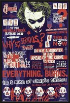The Joker poster - quotes Batman - 61 x 91.5 cm