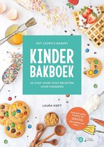 Boek cover Laura’s Bakery kinderbakboek  -   Het Lauras Bakery Kinderbakboek van Laura Kieft (Hardcover)