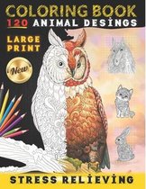 120 Animals Coloring Book