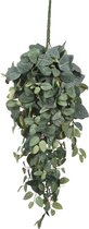 Mica Decorations Pilea Kunst Hangplant - L20 x B30 x H70 cm - Groen