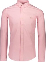 Polo Ralph Lauren  Overhemd Roze Roze Aansluitend - Maat XXL - Heren - Never out of stock Collectie - Katoen