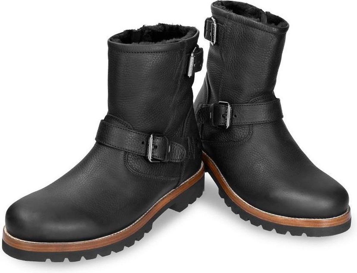 Panama Jack FAUST C26 - Volwassenen Heren laarzen - Kleur: Zwart - Maat: 42  | bol.com