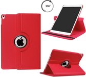 Draaibaar Hoesje 360 Rotating Multi stand Case - Geschikt voor: Apple iPad 5 9.7 (2017) inch Modelnummers A1822, A1823, A1893, A1954 - rood