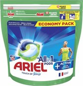 Ariel All-in-1 Pods+ Wasmiddelcapsules Actieve Geurbestrijding 50 stuks