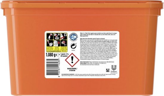 Robijn Black Velvet 3 in 1 Wascapsules - 40 wasbeurten