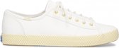 Keds Dames Veterschoenen Kickstart Mesh Foxing Cream - Wit - maat 40.5