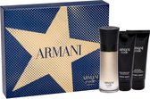 Armani Code Homme Absolu Giftset - 60 ml eau de parfum spray + 75 ml showergel + 75 m aftershave balm - cadeauset voor heren