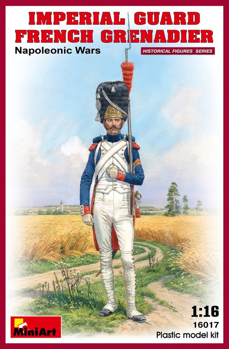 Miniart - Imperial Guard French Grenadier. Napoleonic Wars. (Min16017) - modelbouwsets, hobbybouwspeelgoed voor kinderen, modelverf en accessoires