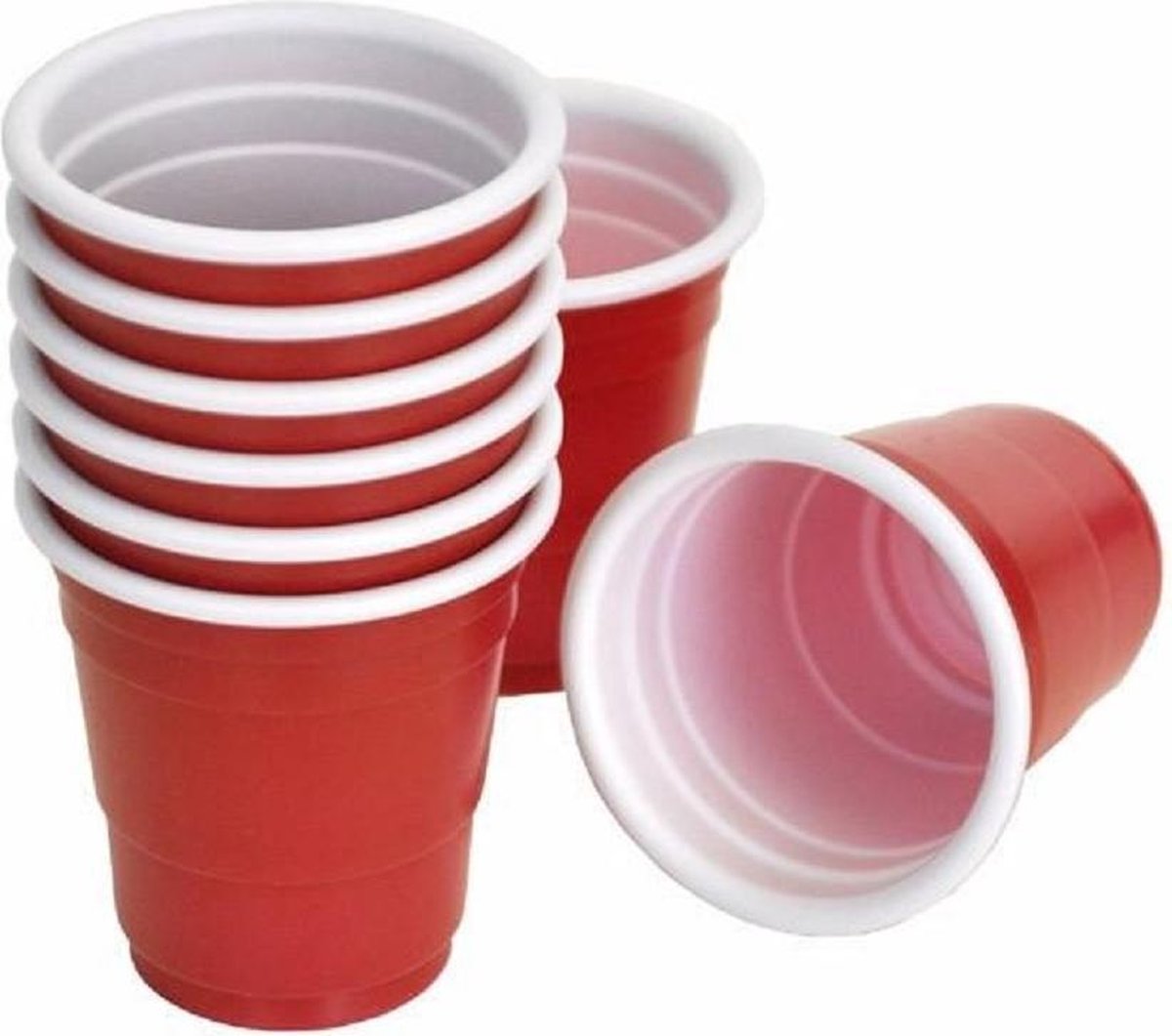Mini Red Cup Shot Glasses Set - 4 Pack — Bar Products