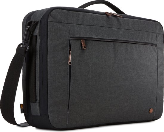 Case Logic Era Hybride Laptoptas Rugzak 15 inch Zwart bol