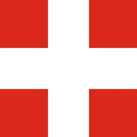 Tafelvlag Zwitserland 10x15cm | met standaard