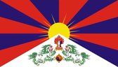 Vlag Tibet 150x225cm
