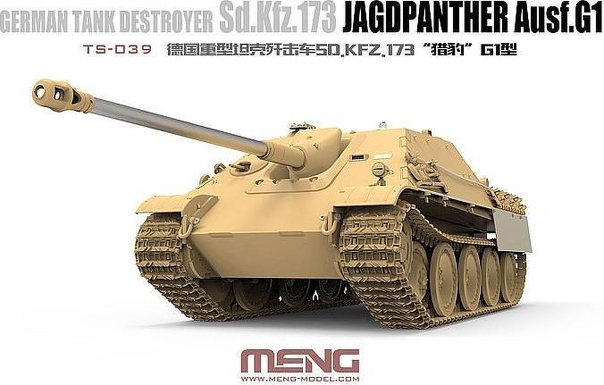 German Tank Destroyer Sd.Kfz.173 Jagdpanther G1 - Scale 1/35 - Meng Models - MM TS-039