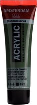 Acrylverf - 622 - Olijf groen donker - Amsterdam - 20ml