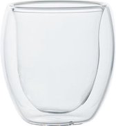 Borosilicate - Klein Espressokopje - 8cl - (Set van 6)