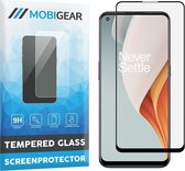 Mobigear Screenprotector geschikt voor OnePlus Nord N100 Glazen | Mobigear Premium Screenprotector - Case Friendly - Zwart
