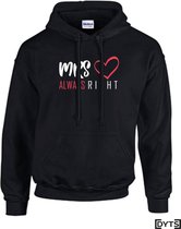 Hoodie | Moederdag | 2021 | Mrs Always Right - S