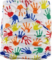 Zwemluier - Gekleurde Handjes - 8 tot 25 kg