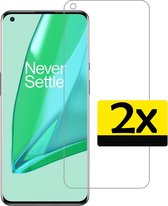 OnePlus 9 Screenprotector - OnePlus 9 Screenprotector Bescherm Glas - OnePlus 9 Screen Protector Glas Extra Sterk - 2 Stuks