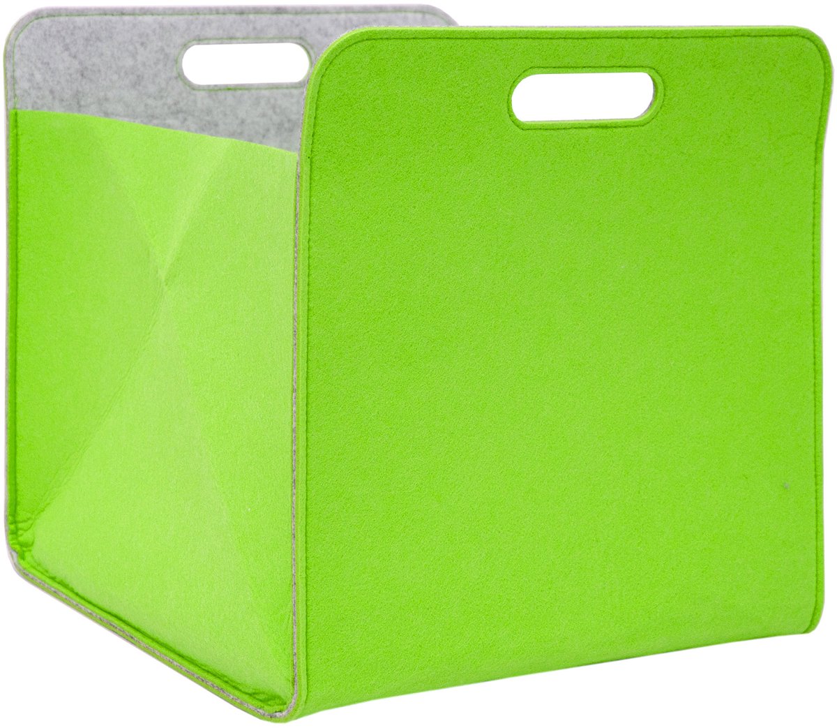 Recycled Vilt: Opvouwbaar Opbergmand 33x38x33 Opbergbox voor Kallax Inzet Vilten Mand Opbergbak