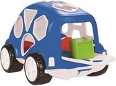 Blauw Vormenstoof - Speelgoedwagen - Motoriek Speelgoed - Vanaf 1 jaar