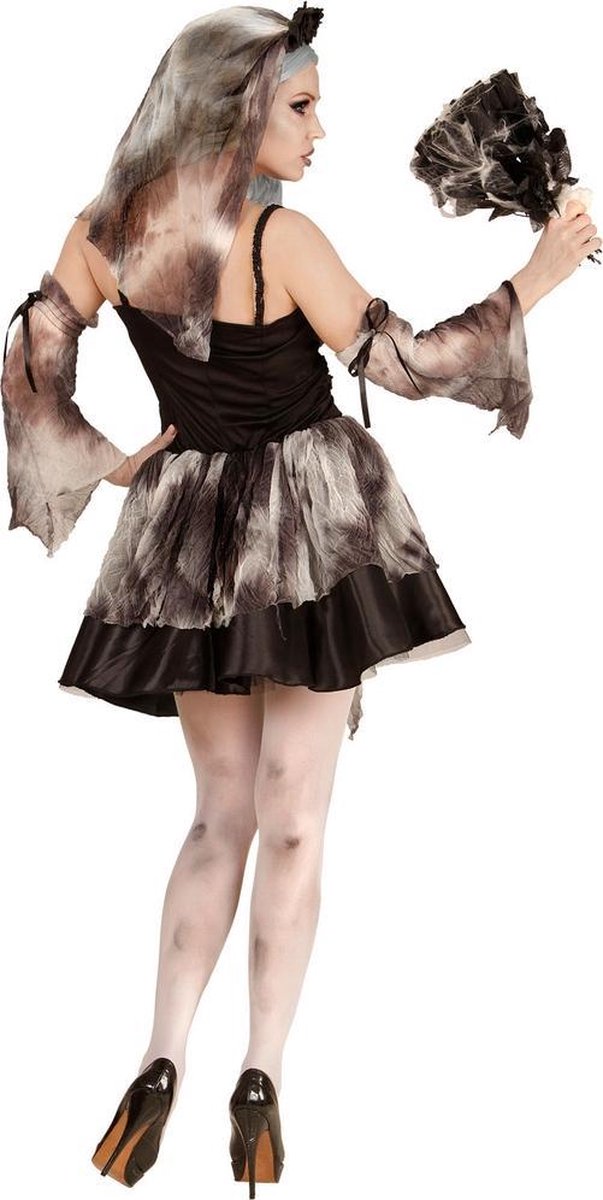 Verkleedkleding pak Spook - voor kinderen - Halloween kostuum - zwart