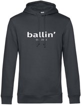 Ballin Est. 2013 - Hoodies Basic Sweats à capuche pour hommes - Grijs - Taille XS