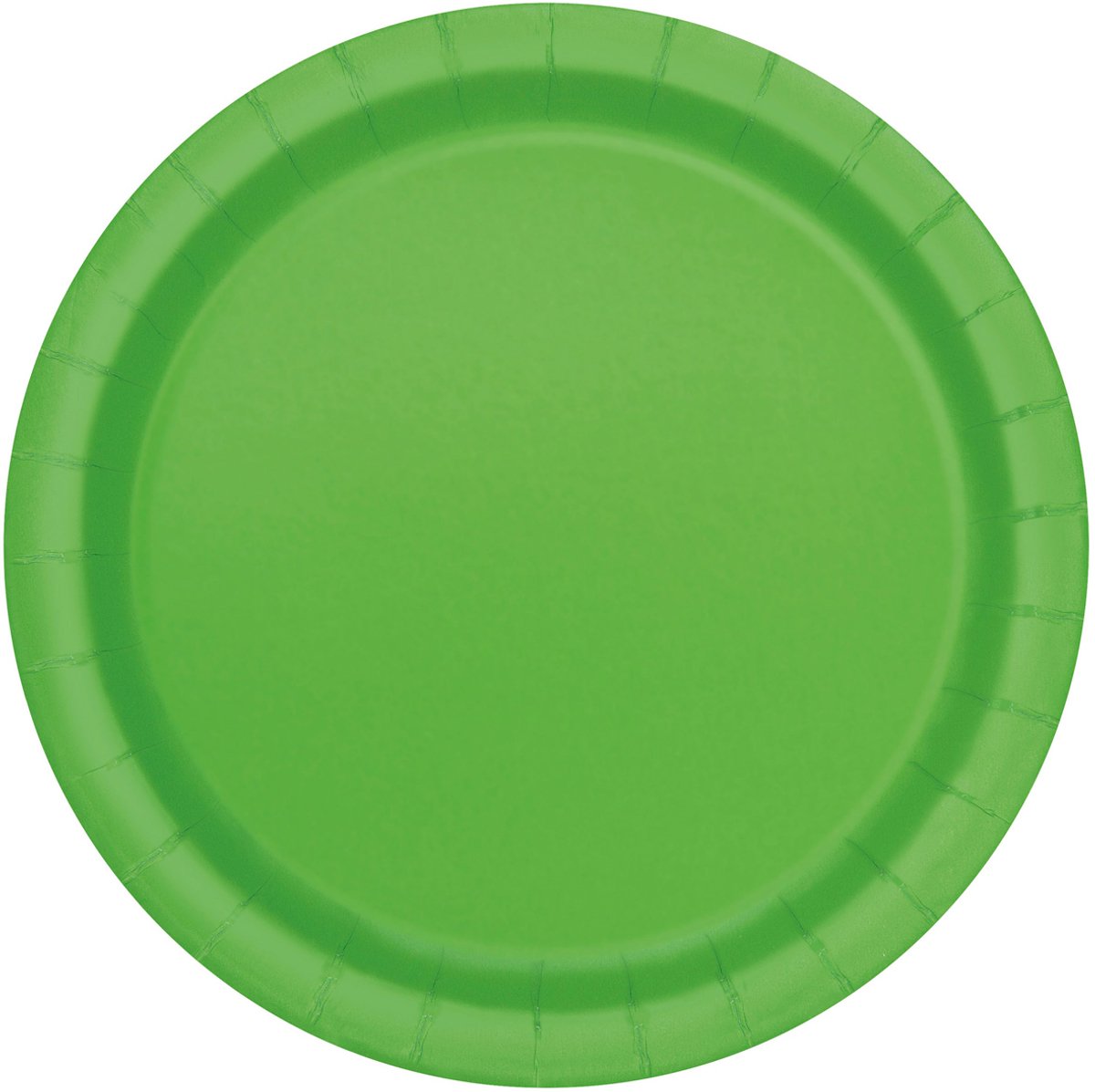 UNIQUE - Set ronde limoen bordjes 18 cm