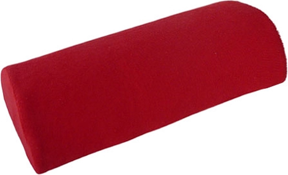 Goedkoopste Praktische armkussen ROOD, voor manicure behandeling & ergonomische werkwijze van de nagelstyliste / comfort van uw klant! Met rits, wasbaar en perfect te matchen in uw nagelsalon.