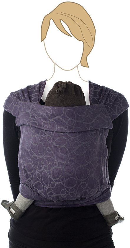 Babylonia BB TAI Draagdoek Baby - One Size - Sweetgrape