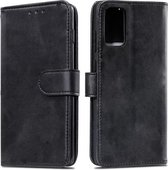 geschikt voor Samsung Galaxy S20 Luxe Wallet Case, hoesje met extra opbergvakjes voor pasjes en papiergeld