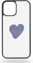 Stiched heart Telefoonhoesje - Apple iPhone 12 / 12 Pro