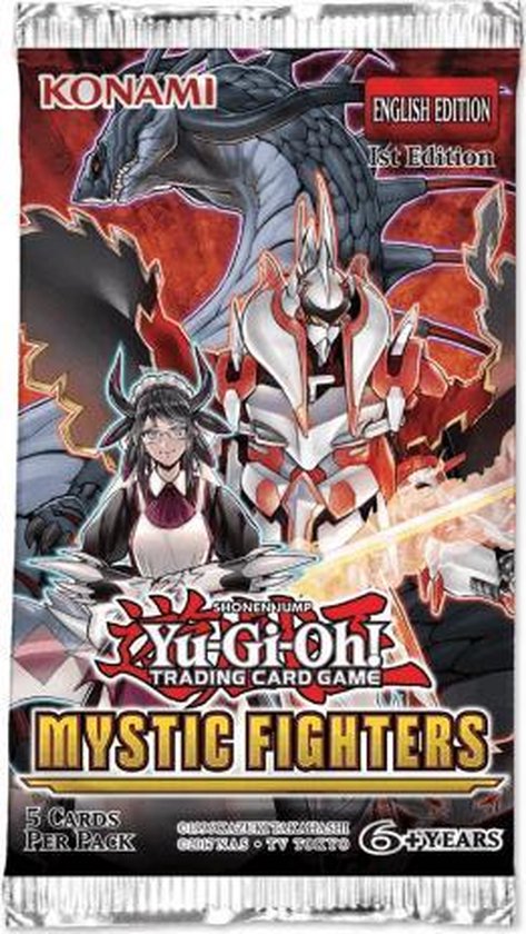 Yu-Gi-Oh! – Mystic Fighters booster pack Trading Card Game YU-GI-OH