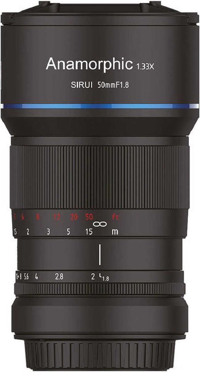 Sirui 50 mm F1.8 Anamorphic Lens 1.35X (MFT-mount)