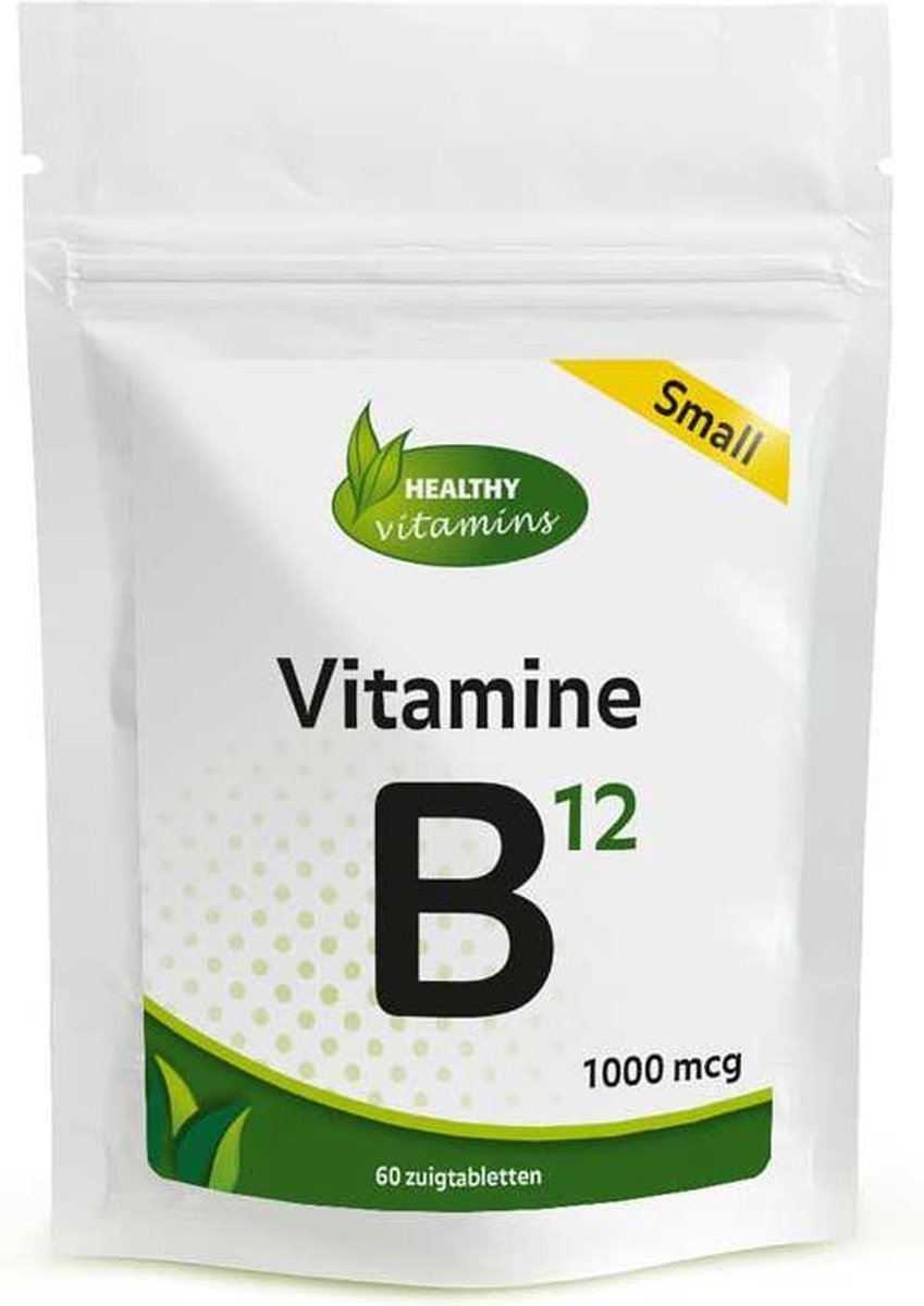 Vitamine B12 extra sterk - 60 zuigtabletten - Vitaminesperpost.nl