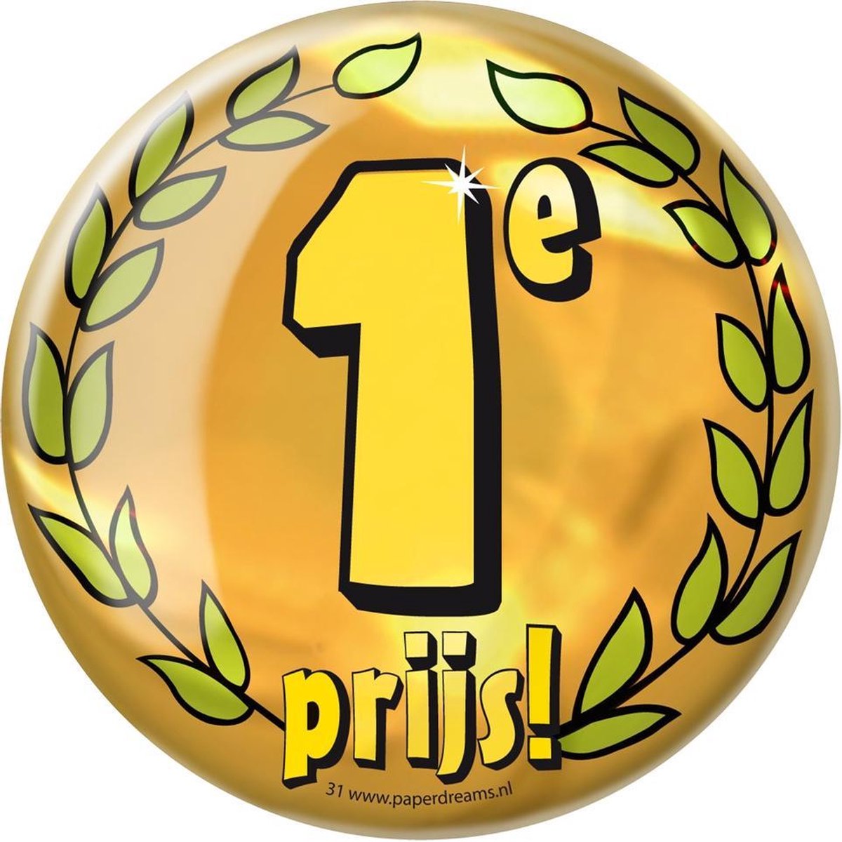 Paperdreams - Button 1ste prijs