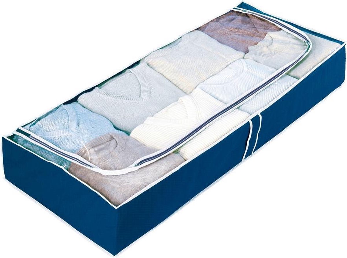 Wenko Onderbedkast Air 44x19x33 Cm Polypropyleen Navy